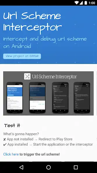 Play Url Scheme Interceptor  and enjoy Url Scheme Interceptor with UptoPlay
