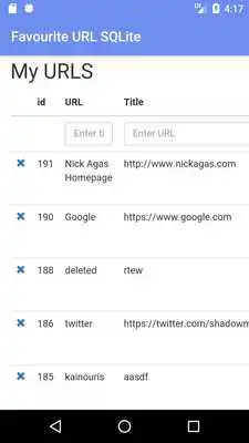 Play URL SQLite MySQL Sync Play URL SQLite MySQL Sync