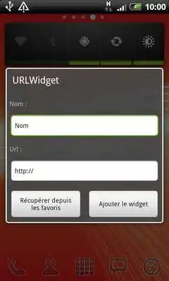 Play URL Widget