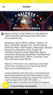 Play U-Rock Radio Philadelphia