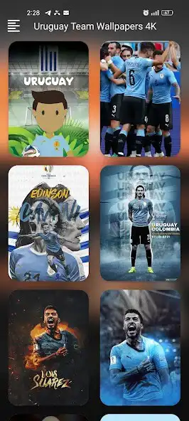 Play Uruguay Team Wallpapers 4K  and enjoy Uruguay Team Wallpapers 4K with UptoPlay