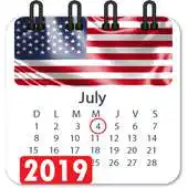 Free play online Usa calendar 2019 with holidays, us calendar free APK Free play online Usa calendar 2019 with holidays, us calendar free APK