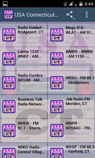 Play USA Connecticut Radio Stations