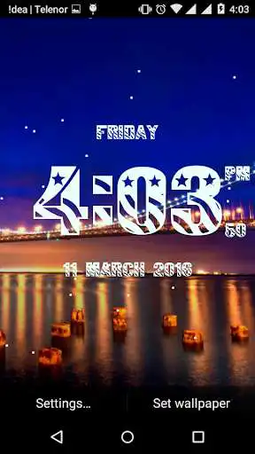 Play USA Digital Clock
