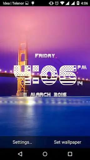 Play USA Digital Clock