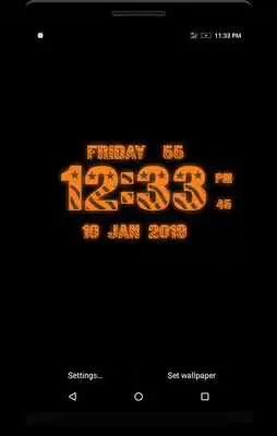 Play USA Digital Clock