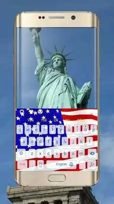 Play USA Flag Keyboard