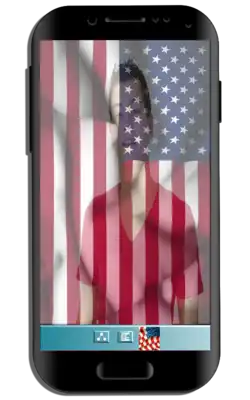 Play Usa Flag With Profil Picture