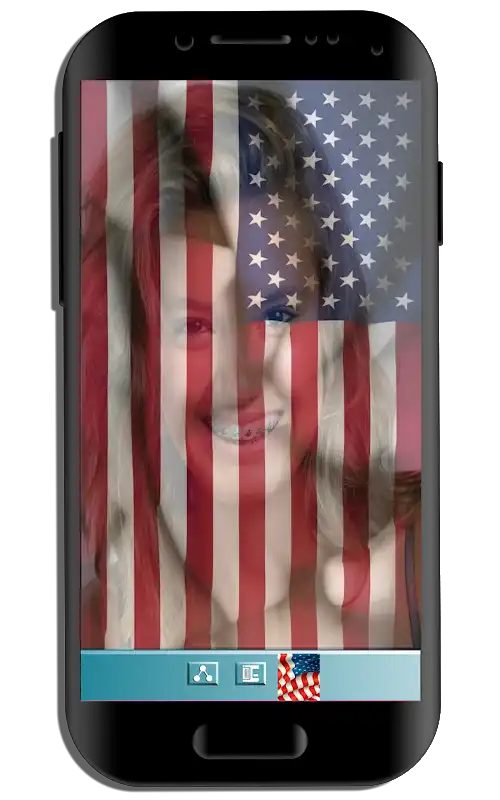 Play Usa Flag With Profil Picture