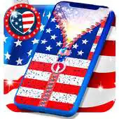 Free play online USA flag zipper APK Free play online USA flag zipper APK