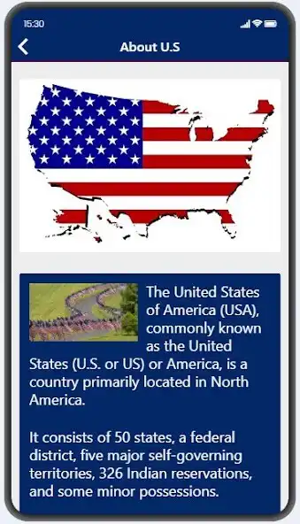 Play USA Fun Facts as an online game USA Fun Facts with UptoPlay