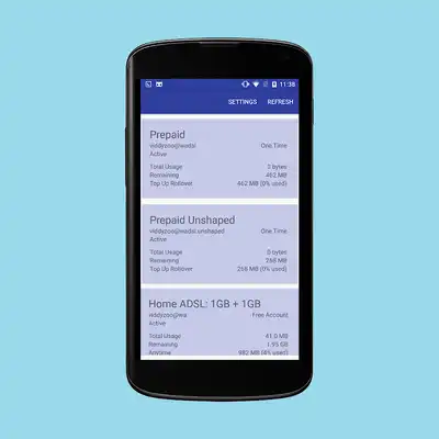 Play Usage for WebAfrica accounts