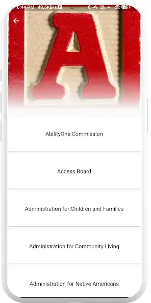 Play USAgencies A-Z  and enjoy USAgencies A-Z with UptoPlay