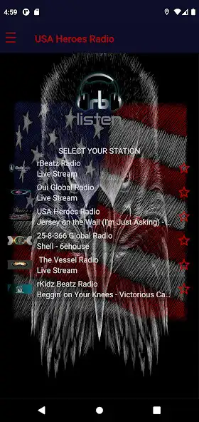 Play USA HEROES RADIO as an online game USA HEROES RADIO with UptoPlay