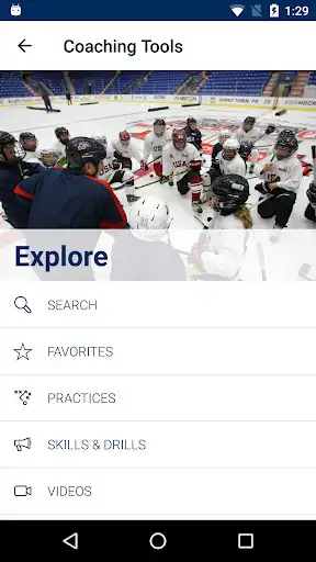 Play USA Hockey Mobile Coach as an online game USA Hockey Mobile Coach with UptoPlay