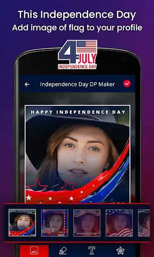 Play USA Independence Day Photo Frame - 4th July  and enjoy USA Independence Day Photo Frame - 4th July with UptoPlay