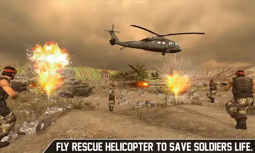 Play US Air Force Battle Helicopter Rescue Operation 20 as an online game US Air Force Battle Helicopter Rescue Operation 20 with UptoPlay
