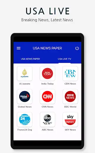 Play USA LIVE TV, News Paper as an online game online USA LIVE TV, News Paper with UptoPlay com.developerhelp.usanewspaper Play USA LIVE TV, News Paper as an online game USA LIVE TV, News Paper with UptoPlay