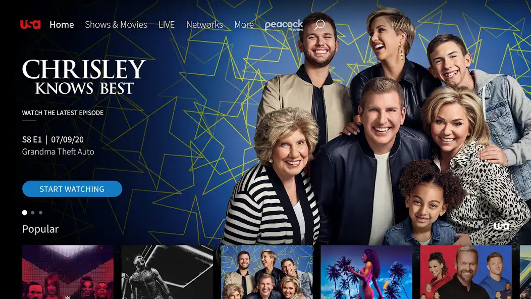 Play USA Network  and enjoy USA Network with UptoPlay
