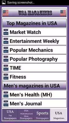 Play USA Newspapers  Top Magazines