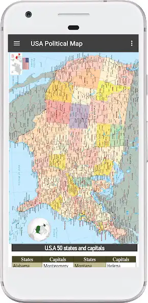 Play USA Political Map  and enjoy USA Political Map with UptoPlay