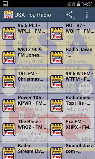 Play USA Pop Radio Stations