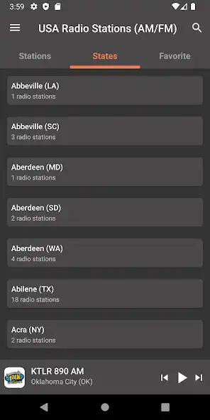Play USA Radio Stations (AM/FM) as an online game USA Radio Stations (AM/FM) with UptoPlay