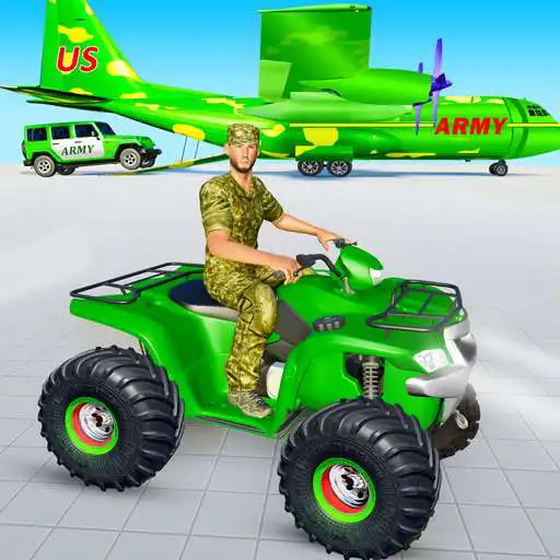 Play US Army ATV Transport Truck  and enjoy US Army ATV Transport Truck with UptoPlay