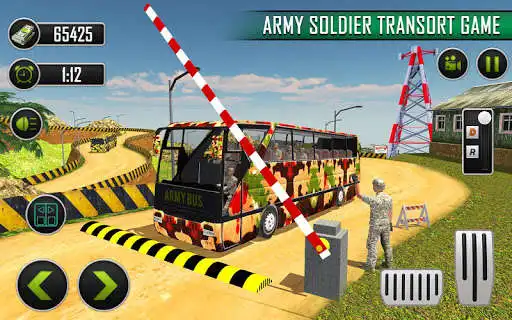 Play APK US Army Bus Driver 2019: Soldier Transport Games  and enjoy US Army Bus Driver 2019: Soldier Transport Games using ApkO