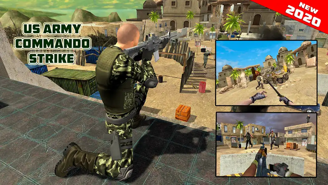 Play US Army Commando FPS Counter Gun Strike Shooting as an online game US Army Commando FPS Counter Gun Strike Shooting with UptoPlay