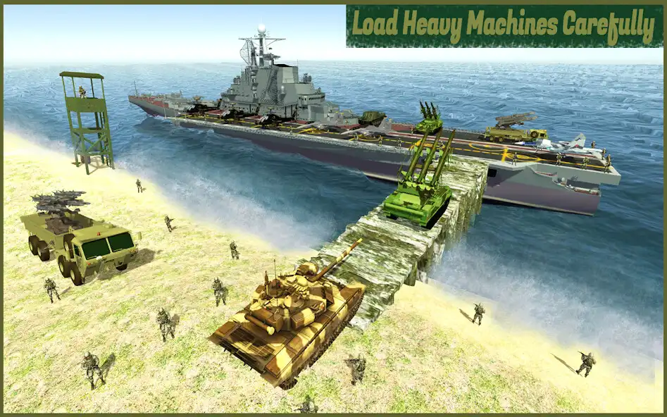Play US Army Cruise Ship Tank Transport  and enjoy US Army Cruise Ship Tank Transport with UptoPlay