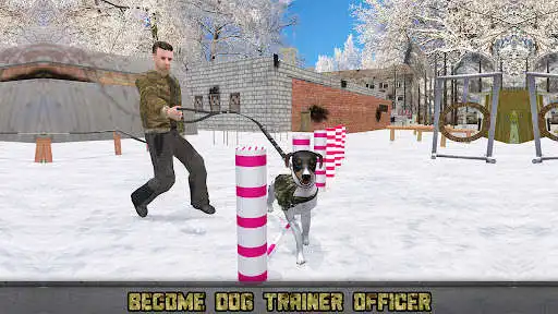 Play US Army Dog Training Camp as an online game US Army Dog Training Camp with UptoPlay