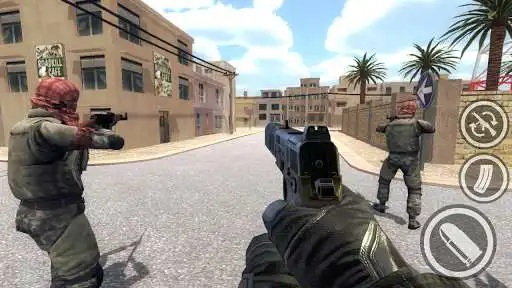 Play US Army Frontline Assault Mission 3D Best FPS Game as an online game US Army Frontline Assault Mission 3D Best FPS Game with UptoPlay