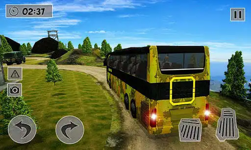 Play US Army Military Bus Simulator  and enjoy US Army Military Bus Simulator with UptoPlay