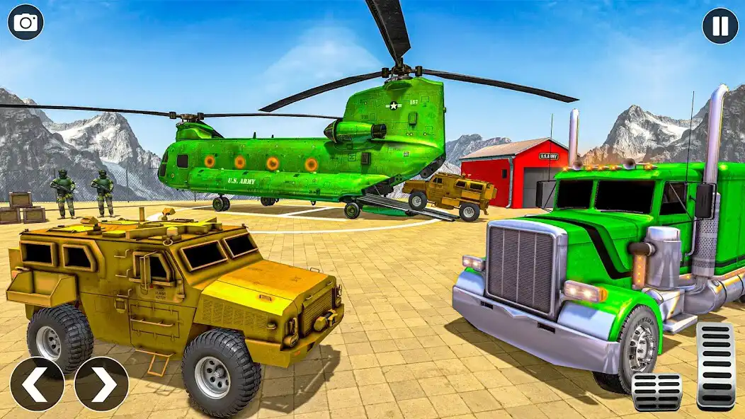 Play US Army Off-road Truck 3 Games as an online game US Army Off-road Truck 3 Games with UptoPlay