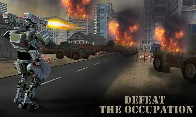 Play US Army Superhero Robot Transformation