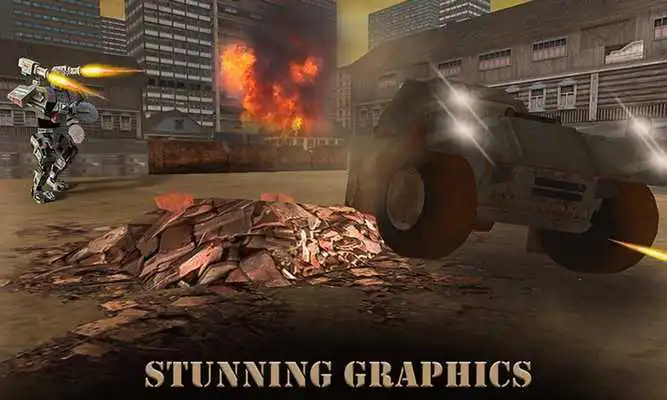 Play US Army Superhero Robot Transformation