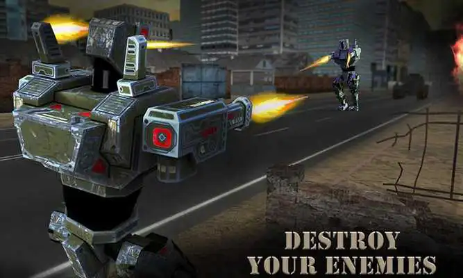 Play US Army Superhero Robot Transformation
