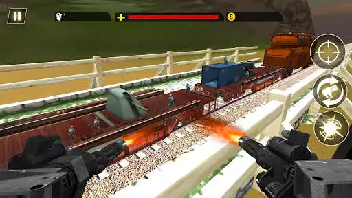 Play US Army Train Defender as an online game US Army Train Defender with UptoPlay