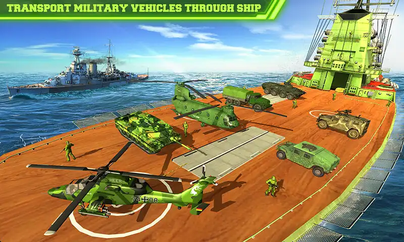 Play US Army Transport Ship Sim  and enjoy US Army Transport Ship Sim with UptoPlay