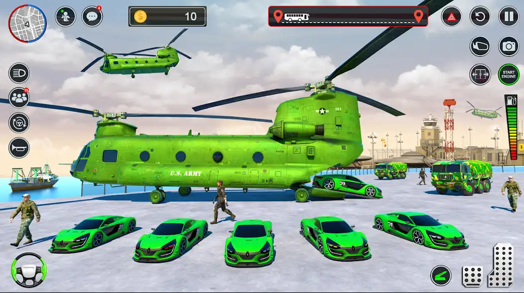 Play US Army Transport Truck Game  and enjoy US Army Transport Truck Game with UptoPlay