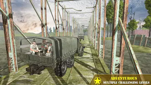 Play US Army Transport Truck Games as an online game US Army Transport Truck Games with UptoPlay