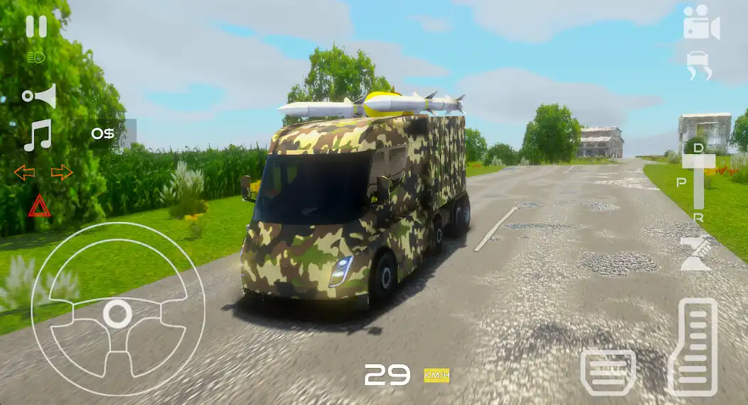 Play US Army Truck Simulator 2023 as an online game US Army Truck Simulator 2023 with UptoPlay