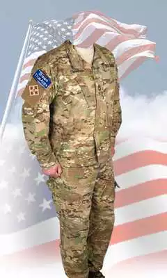 Play US Army Uniform Photo Editor : Commando Suit