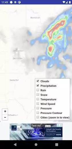Play USA Satellite Weather Map as an online game USA Satellite Weather Map with UptoPlay