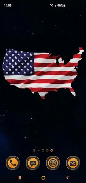 Play USA Shaped Flag Live Wallpaper  and enjoy USA Shaped Flag Live Wallpaper with UptoPlay