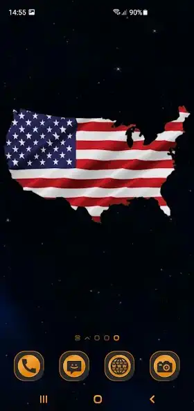Play USA Shaped Flag Live Wallpaper as an online game USA Shaped Flag Live Wallpaper with UptoPlay