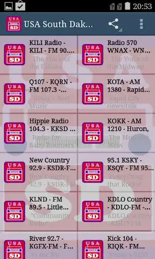 Play USA South Dakota Radio as an online game USA South Dakota Radio with UptoPlay
