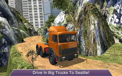 Play USA Truck Driver: Seattle Hills