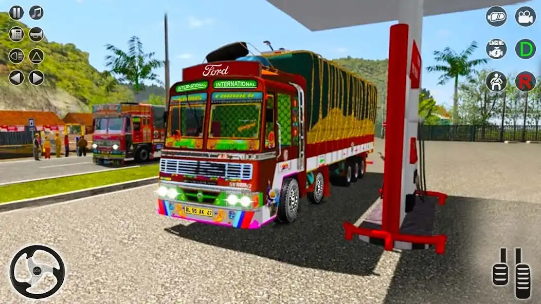 Play USA Truck Long Vehicle Offline as an online game USA Truck Long Vehicle Offline with UptoPlay